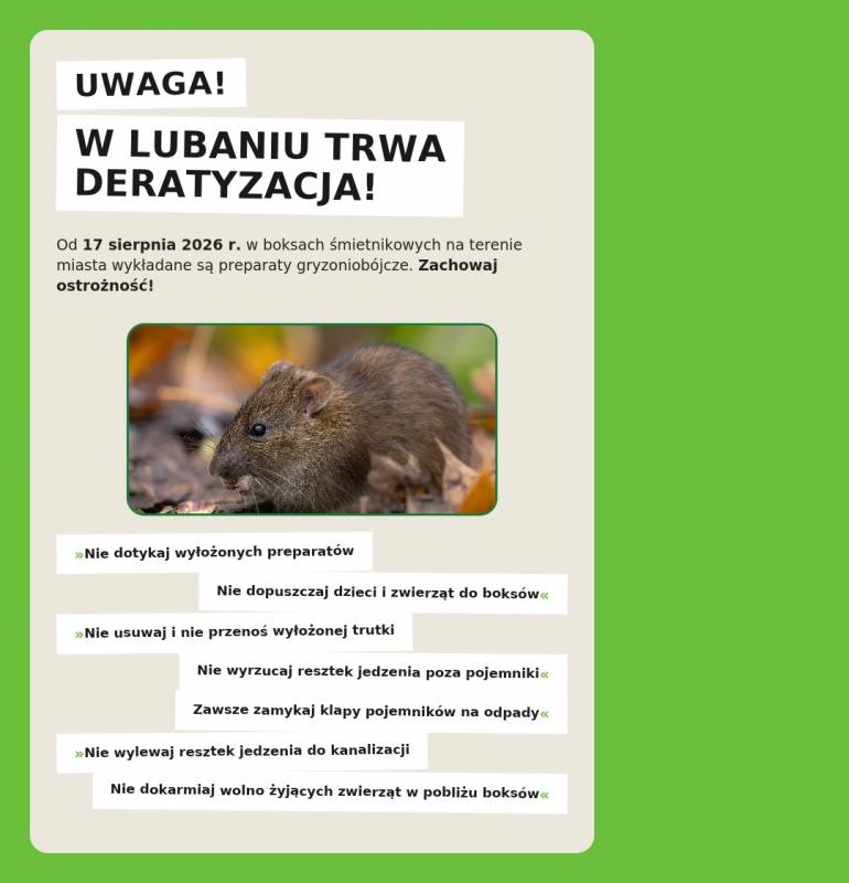 deratyzacja